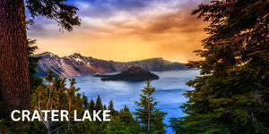 Crater Lake Altitude